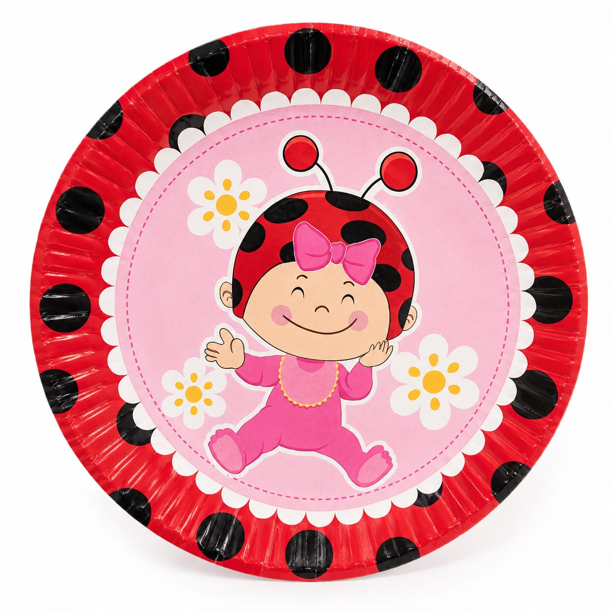 LADYBUG PAPER PLATES